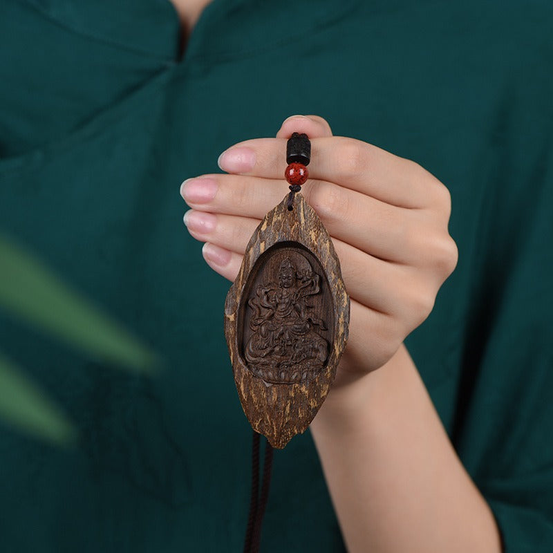 8 Pillars of Fulfillment —— Agarwood Convergence: Holistic Energy Totem Necklace