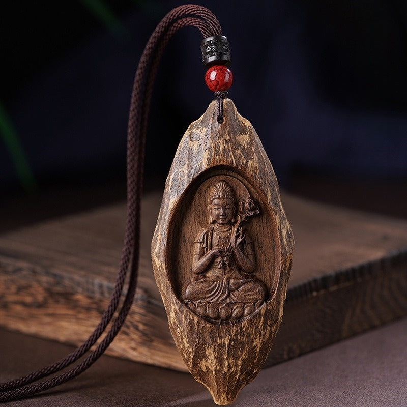 8 Pillars of Fulfillment —— Agarwood Convergence: Holistic Energy Totem Necklace