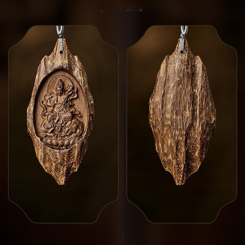 8 Pillars of Fulfillment —— Agarwood Convergence: Holistic Energy Totem Necklace