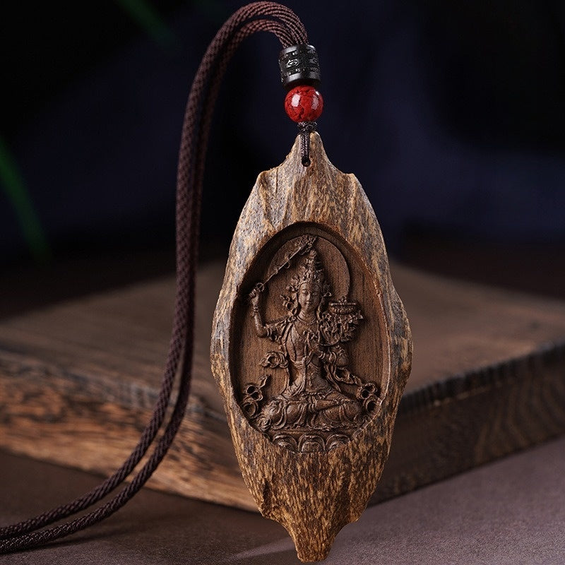 8 Pillars of Fulfillment —— Agarwood Convergence: Holistic Energy Totem Necklace