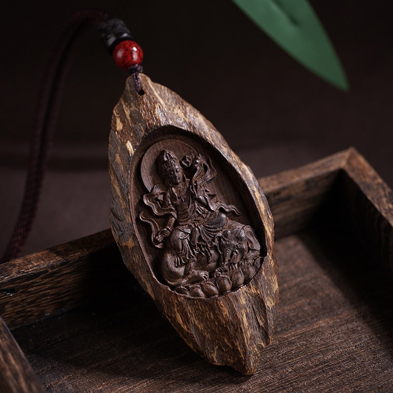 8 Pillars of Fulfillment —— Agarwood Convergence: Holistic Energy Totem Necklace
