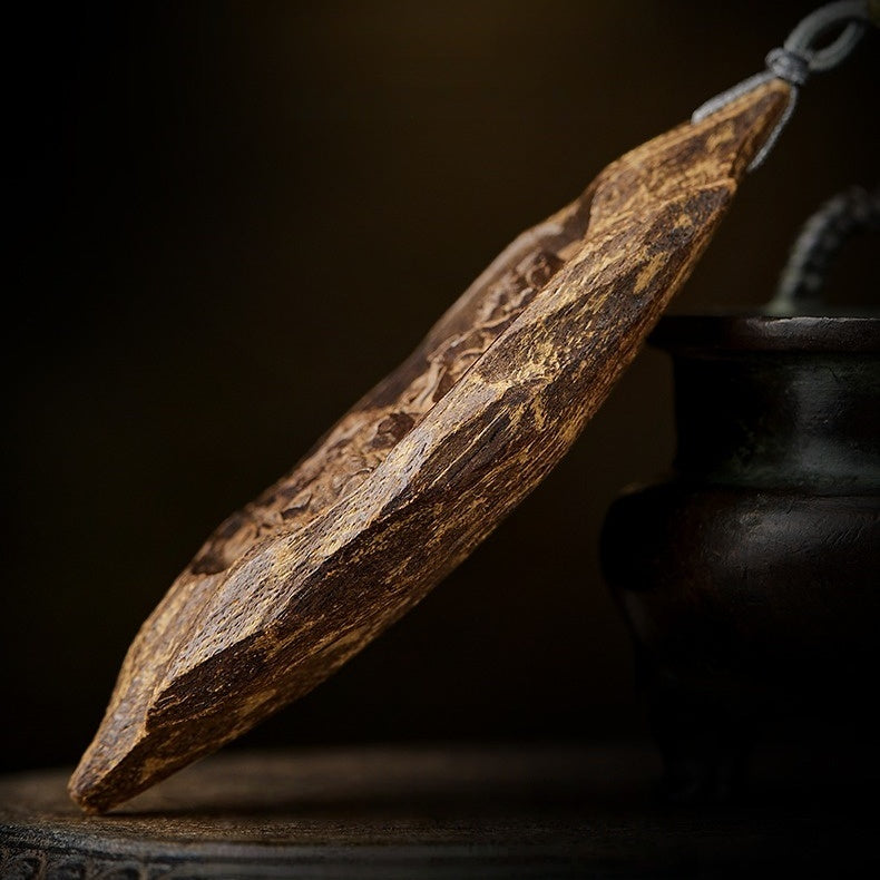 8 Pillars of Fulfillment —— Agarwood Convergence: Holistic Energy Totem Necklace