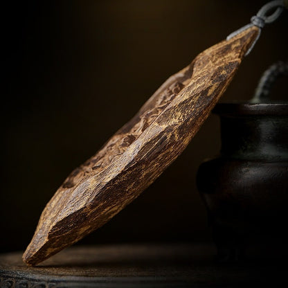 8 Pillars of Fulfillment —— Agarwood Convergence: Holistic Energy Totem Necklace