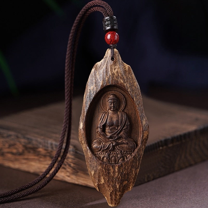 8 Pillars of Fulfillment —— Agarwood Convergence: Holistic Energy Totem Necklace